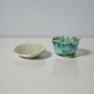 Artisan Made Resilience by Carmen Hand Thrown Pottery Small Bowl Trinket Dish